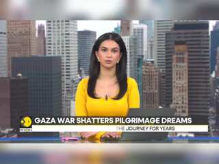 Israel-Hamas war: Gaza war shatters pilgrimage dreams of Palestinian couple