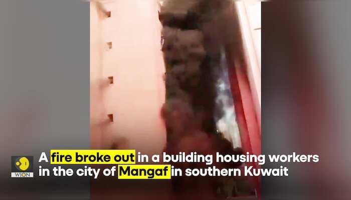 Kuwait fire: At least 40 killed and several injured as fire engulfs building