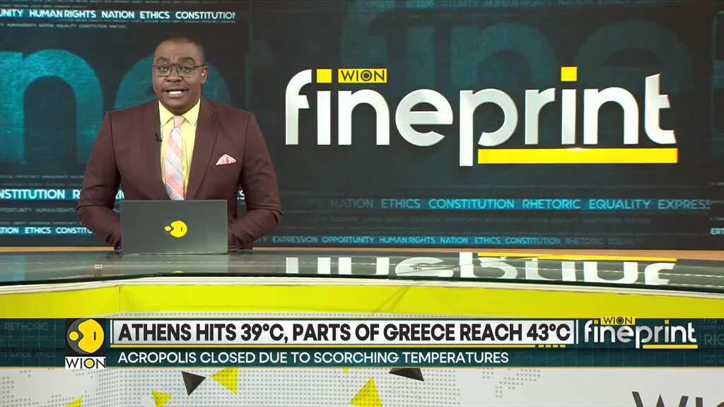Greece: Athens Acropolis closes due to heatwave