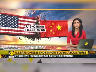 US-China trade war: US bars Chinese shoe imports over labor abuse
