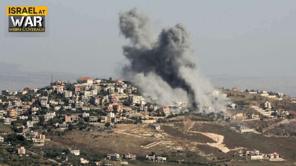 More than 100 rockets fired towards Israel after the killing of Hezbollah commander