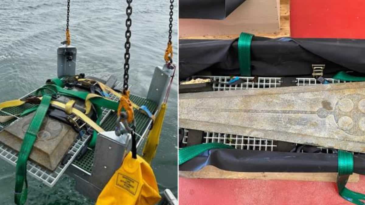Eerie medieval gravestones found near 800-year-old shipwreck in English Channel