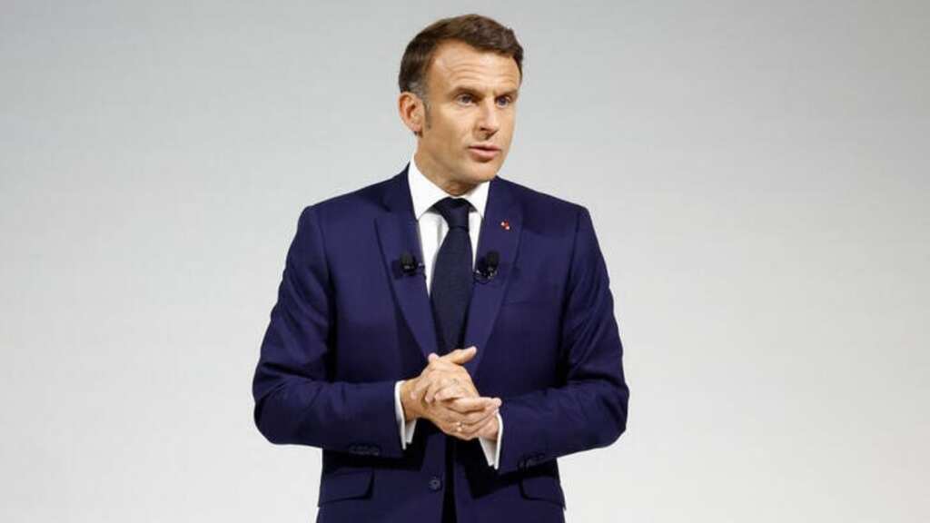 French President Emmanuel Macron calls for anti-extremist alliance in snap elections