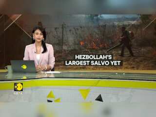 Israel-Hezbollah Tensions Escalate: Hezbollah fires barrage of 215 rockets at Israel