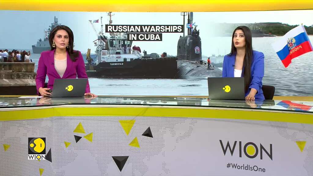 Russia frigate, nuclear-powered submarine in Cuba; Moscow postures while US plays down threat