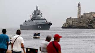 Russian warships' arrival in Havana seen as show of force amid Ukraine tensions