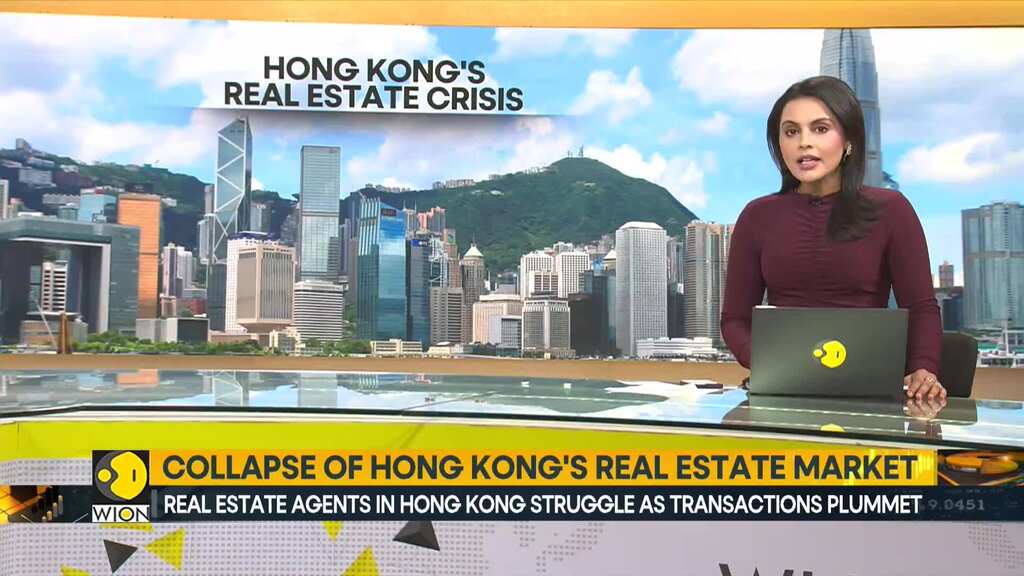 Real estate agents in Hong Kong struggle as transactions plummet