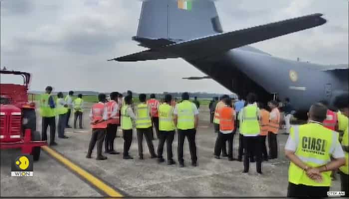Kuwait fire: IAF aircraft carrying remains of 45 Indian victims reaches Kochi