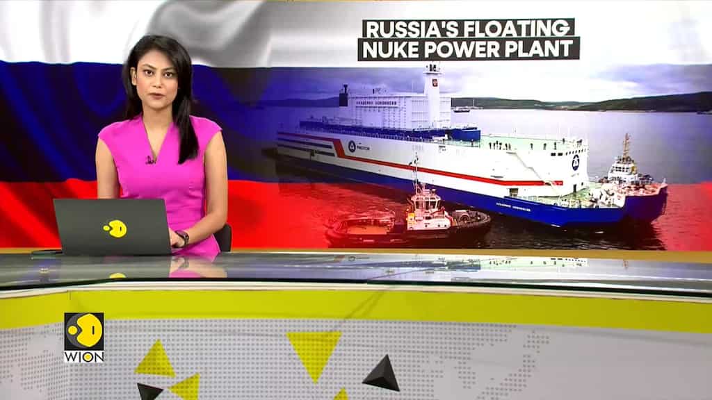 Russia 'Akademik Lomonosov' floating nuclear power plant