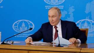 Putin slams West's 'hypocrisy', sets out conditions for peace talks with Ukraine