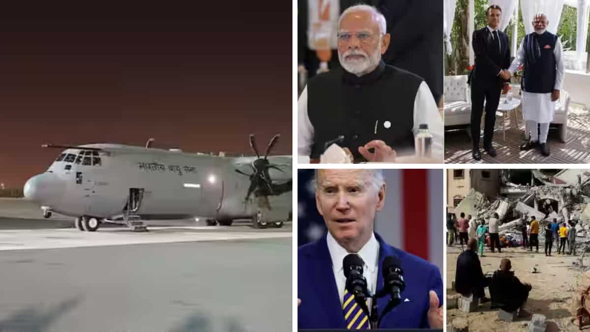 Top 10 world news: PM Modi meets Macron, Sunak, Zelensky in Italy; Israel-Hamas war updates; and more