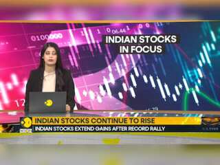 Indian stocks gain after record rally