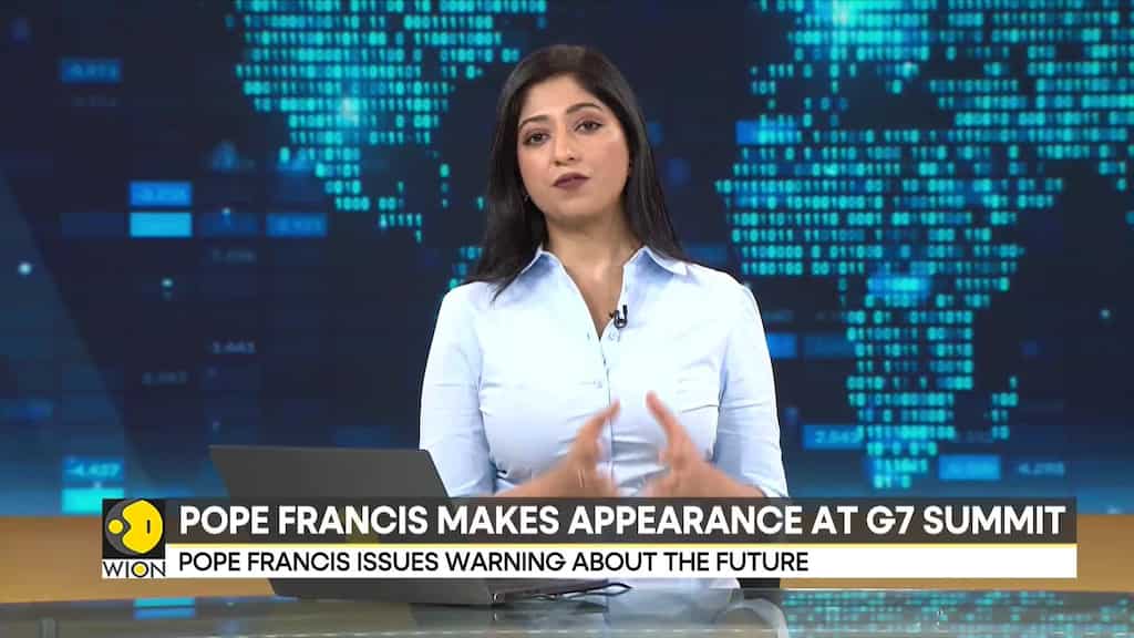 Pope Francis tells G7 that humans must not lose control of AI