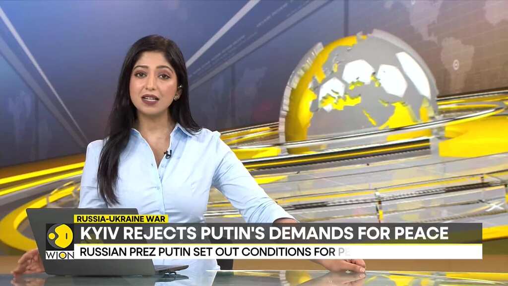 Kyiv rejects Putin's demands for peace, "ceasefire offer cannot be trusted"