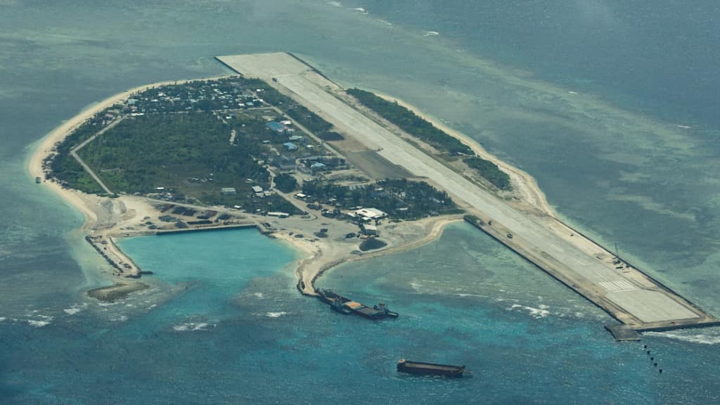 China can detain foreigners for trespassing in disputed South China Sea
