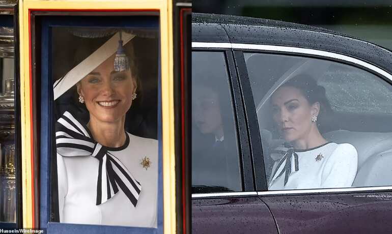 Kate Middleton makes first public appearance since cancer diagnosis