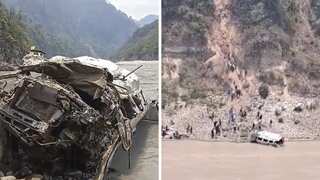 Uttarakhand accident: At least 14 killed, 12 injured as tempo traveller falls into Alaknanda river