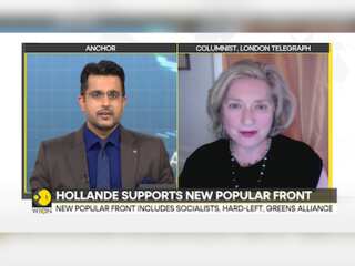 Former French president Francois Hollande announces surprise candidacy