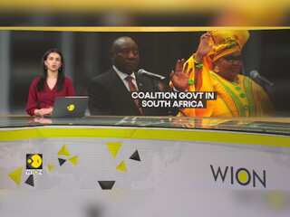 First coalition government in South Africa as Democratic Alliance backs African National Congress