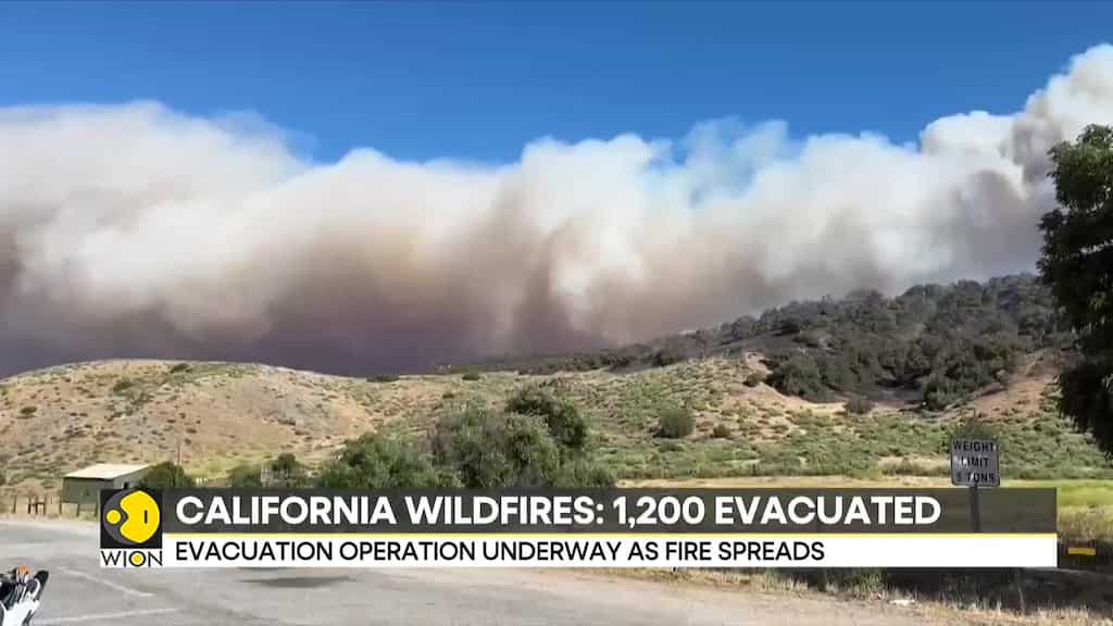 California wildfires: 1200 evacuated from LA county as 'Post Fire' burned down 4400 acres