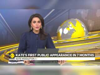 Kate Middleton's first appearance in seven months, attends King's official birthday parade