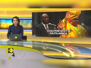 First coalition government in South Africa as Democratic Alliance backs African National Congress