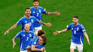 Euro 2024: Barella, Bastoni on scoresheet as Italy see off Albania after record early scare