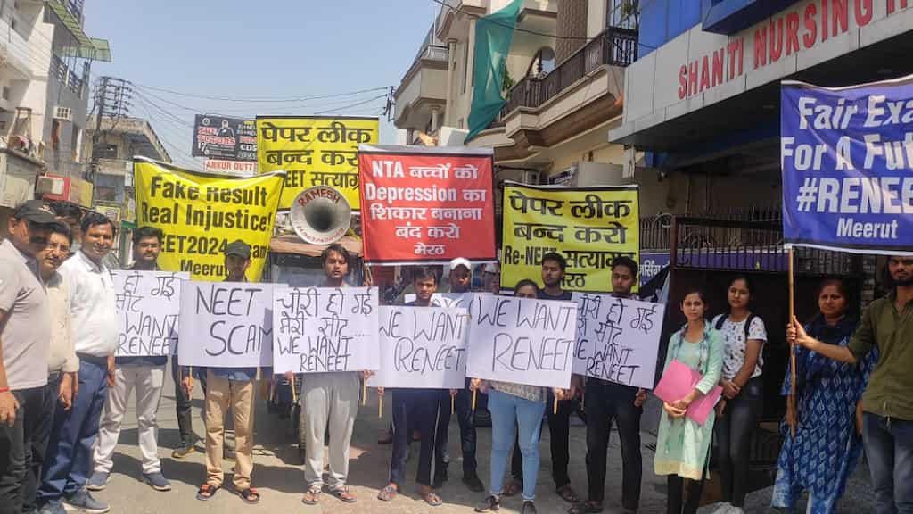 NEET UG result row: Bihar police say evidence found suggests paper leak