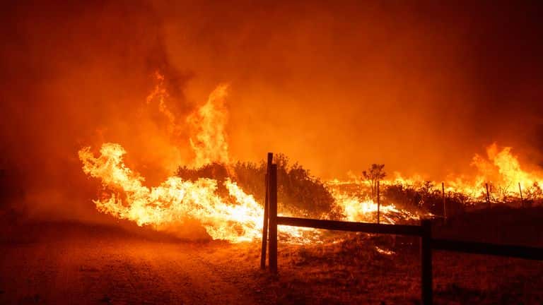 California wildfires: 1,200 evacuated from LA county as 'Post Fire' burns down 4,400 acres