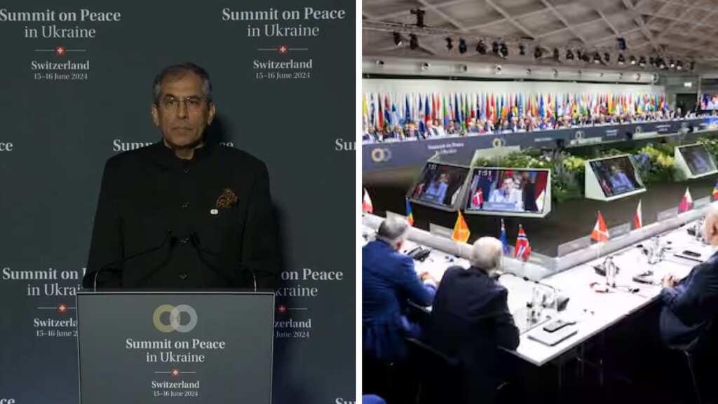 India opts out of joint statement at Ukraine Peace Summit, emphasises on dialogue & diplomacy