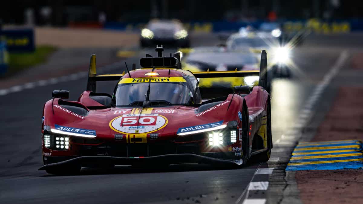 Ferrari braves weather and Toyota to win second consecutive Le Mans title Ferrari braves weather and Toyota to win second consecutive Le Mans title