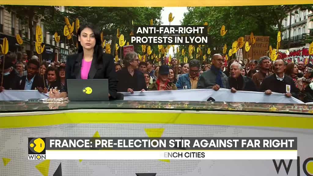 French elections 2024: Macron's call for snap elections triggers protest