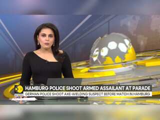 Euro 2024: Hamburg police shoot axe attack suspect at fan parade in Germany