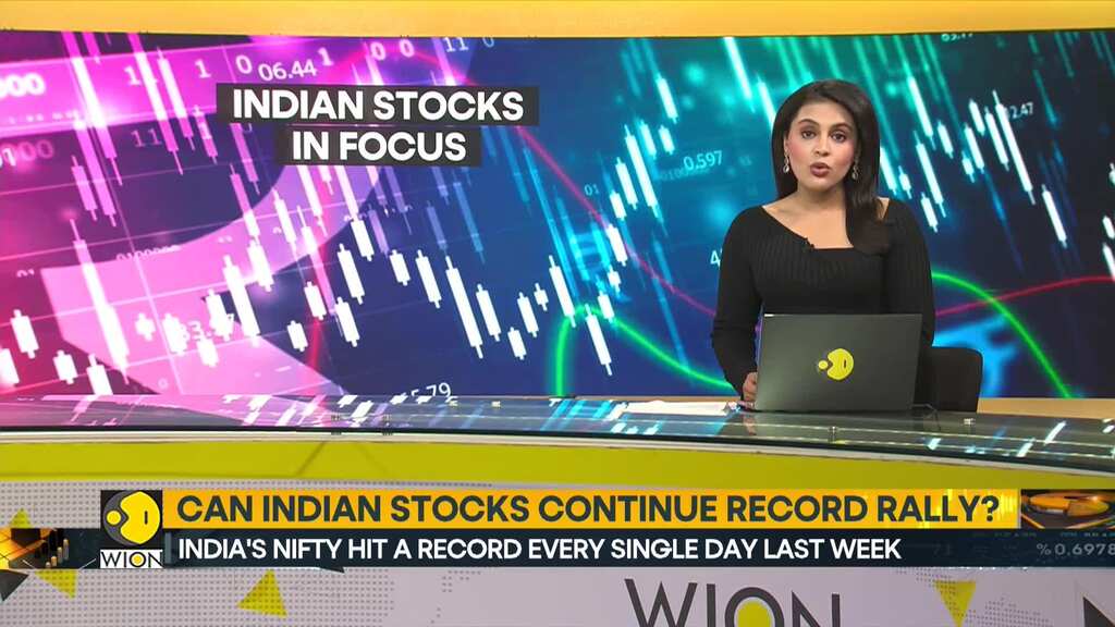 India's Nifty hit a record every single day last week