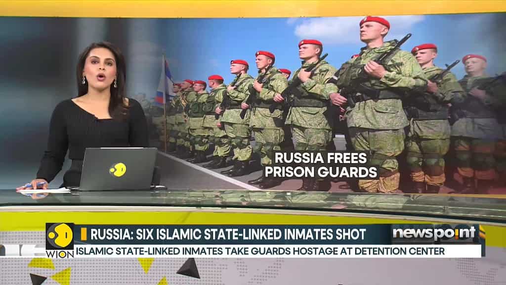 Russian forces storm detention centre to rescue two guards