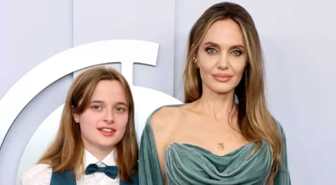 Angelina Jolie and daughter Vivienne wow fans in matching outfits: Tony Awards