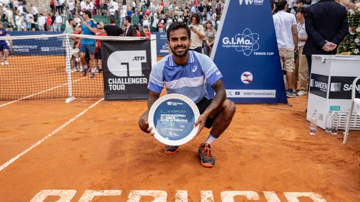 Tennis: India’s Sumit Nagal attains career-best ATP Ranking despite Perugia final loss Tennis: India’s Sumit Nagal attains career-best ATP Ranking despite Perugia final loss
