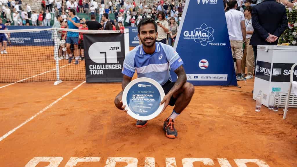 Tennis: India’s Sumit Nagal attains career-best ATP Ranking despite Perugia final loss