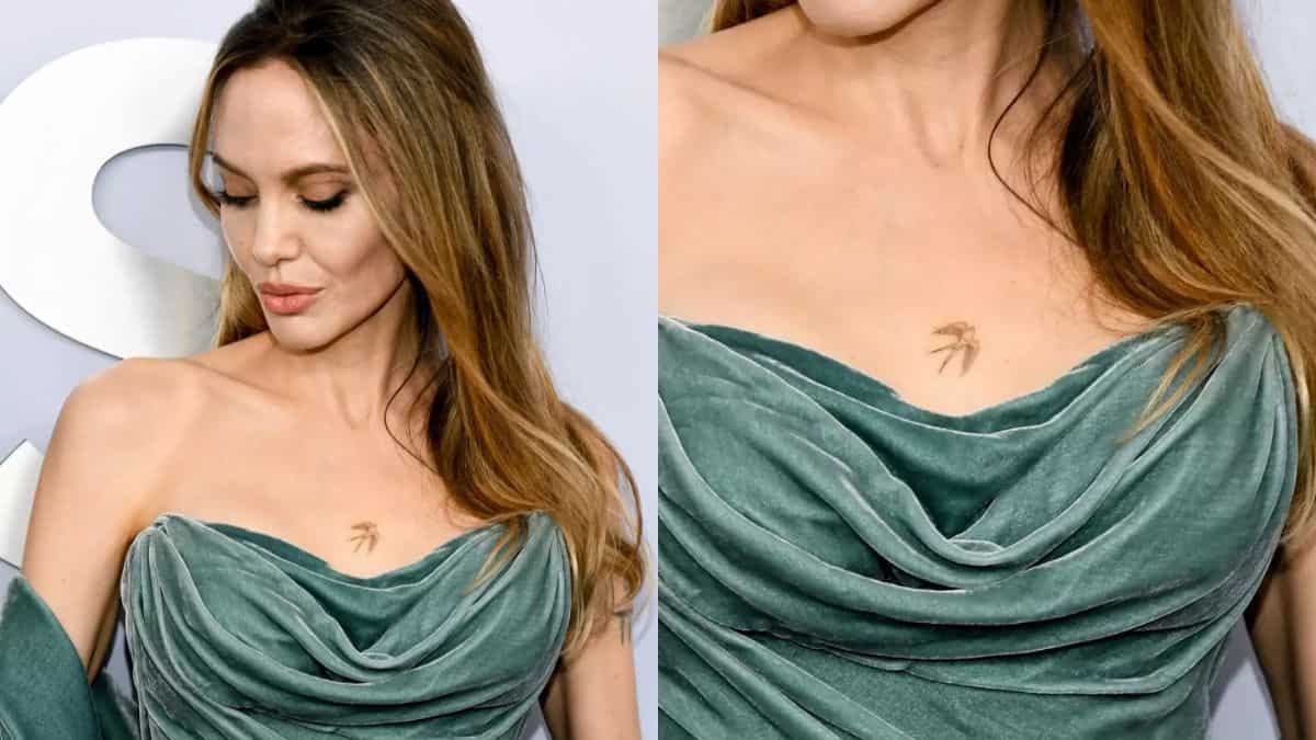 Angelina Jolie debuts new bird tattoo at Tony Awards: Check out all of her tats and their meanings