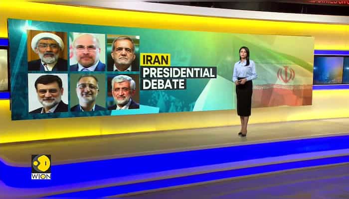 Iranian presidential candidates participate in television debate