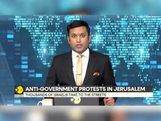 Thousands of Israelis take to the streets for anti-government protest