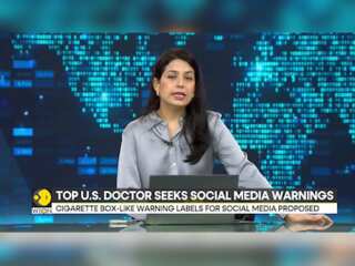 Top US doctor calls for warning labels on social media platforms