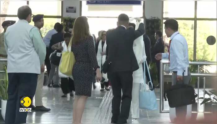 US delegation including Nancy Pelosi lands at Kangra Airport