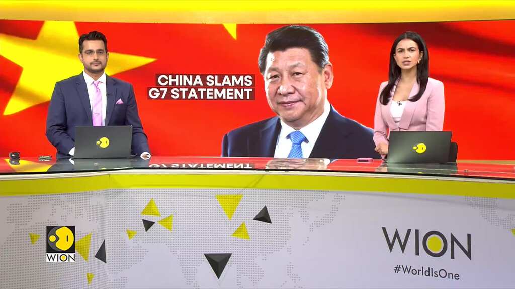 China terms G7 joint statement full of lies