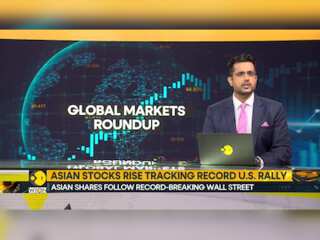 Asian stocks rise tracking record US Rally