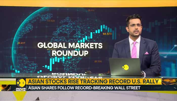Asian stocks rise tracking record US Rally