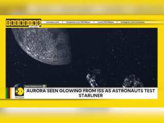 Aurora seen glowing from ISS as astronauts test Starliner | Trending on WION
