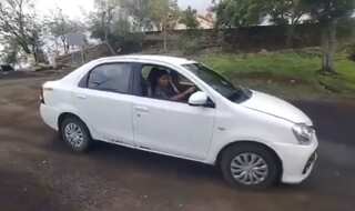 Video: Maharashtra woman falls in gorge while reversing car for shooting reel, dies