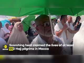 Hajj 2024: At least 550 pilgrims die amid scorching heat