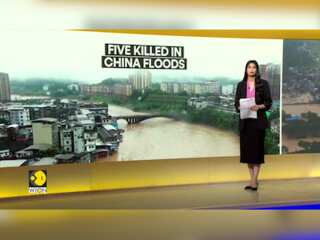 5 killed due to floods, landslides in China